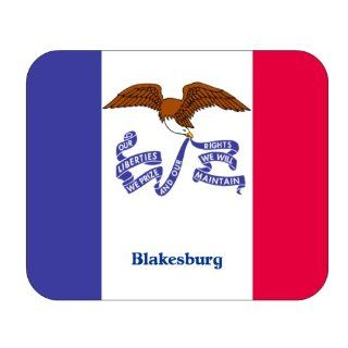 US State Flag   Blakesburg, Iowa (IA) Mouse Pad