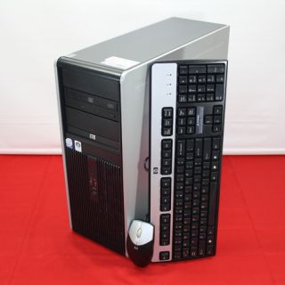 HP DC7800 Desktop Computer Tower Intel Dual Core 2 Duo E6550 4GB Ram
