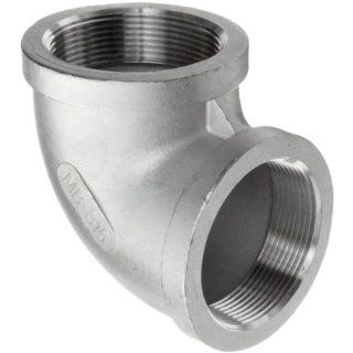 Stainless Steel 316 Cast Pipe Fitting, 90 Degree Elbow, MSS SP 114, 1