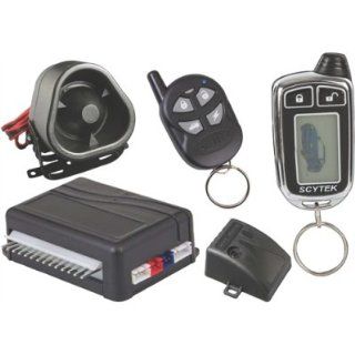 Scytek Astra777c Car Alarm Lcd Remote 2 Way Pager Keyless