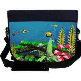 Tropical Fish in Tank Design NEOPRENE Laptop Sleeve Bag