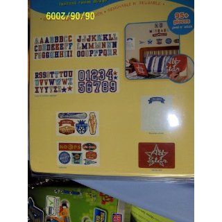 Instant Room Decor 95+ Letters & Numbers  Boy Theme (Value