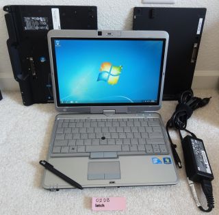 HP EliteBook 2740p Corei5 160GB SSD Docking Station & Slim Battery