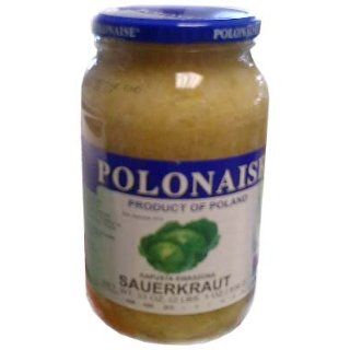 Sauerkraut (Polonaise) 33oz Grocery & Gourmet Food