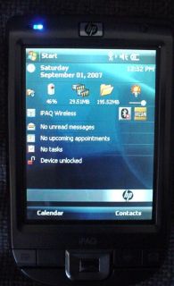 HP iPAQ 116 PDA HSTNH F16C Color Windows Mobile WiFi Handheld PC
