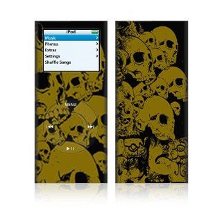 Apple iPod Nano (2nd Gen) Decal Vinyl Sticker Skin   Skull