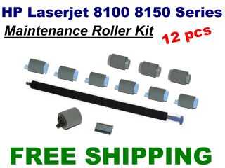 HP LaserJet 8100 8150 Maintenance Roller Kit 12pcs