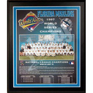 Florida Marlins 1997 World Series Champions Healy Plaque