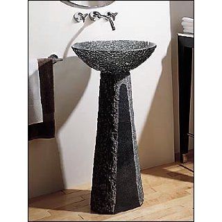Porcher 27010 00.500 Stone Pedestal Sink