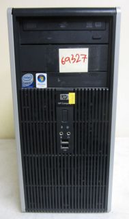 HP Compaq DC5800 Microtower Core 2 Duo E8400 3 0GHz 4GB 80GB Vista PC