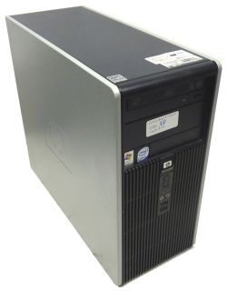 HP DC5700 Microtower Computer Core 2 Duo 1 8GHz 512MB 160GB Windows XP
