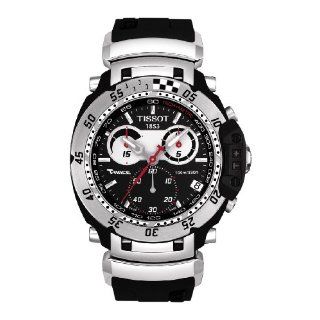 Tissot Mens T0484172705700 T Race Black Chronograph Dial Watch