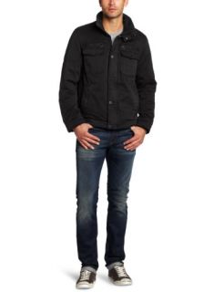 Levis Mens Washed Cotton 2 Pocket Trucker Jacket with