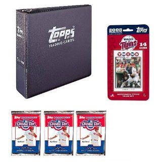 Topps Minnesota Twins 2008 Team Set With Topps 3 Ring