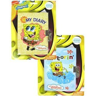 Sponge Bob Diary W/ Lock On Blister Case Pack 96 