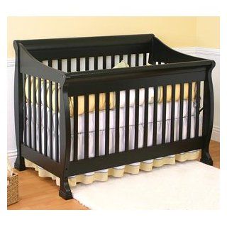 Diana Convertible Crib Finish Matte Black Baby