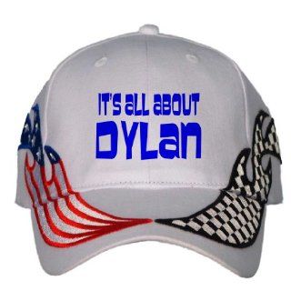 Its All About Dylan USA Flag / Checker Racing Hat