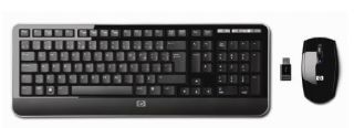 HP Deluxe Wireless Keyboard and Mouse KZ256AA ABA New