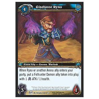  of Gladiators Single Card Gladiator Ryno #107 Common Toys & Games
