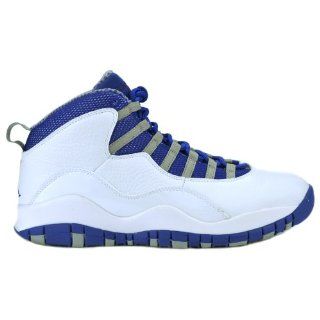  Basketball Shoes White/Old Royal/Stealth 487214 107 (8.5 M) Shoes