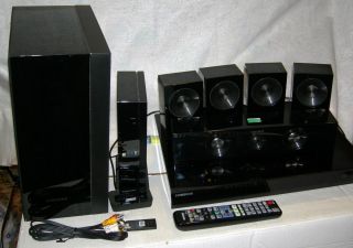 New Samsung HT C6730W Blu Ray WiFi iPod Home Theater System Incomplete