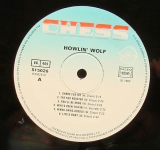 Howlin Wolf Hubert Sumlin The Rocking Chair Album Chess Vogue LP