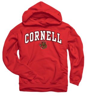 Cornell Big Red Youth Red Perennial II Hooded Sweatshirt