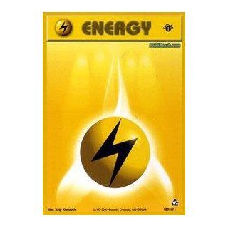   Pokemon   Lightning Energy (109)   Neo Genesis Toys & Games