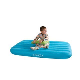 Intex Cozy Kids Airbed with Pillow Blue and Green Home