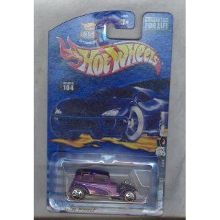 Hot Wheels 2002 104 Purple 32 Ford Vicky 35th Anniversary