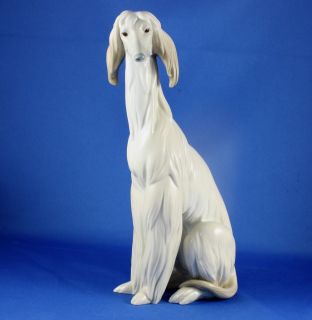   Afghan Hound Dog Porcelain Figurine 1069 Juan Huerta Retired 1985