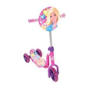 Barbie 3 Wheel Scooter Fast Shipping Great Christmas Gift