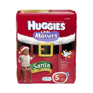 Huggies Santa Little Movers Diapers 21ct Size 5