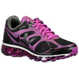Nike Air Max + 2012   Womens   Running   Shoes   Black/Magenta/Pure