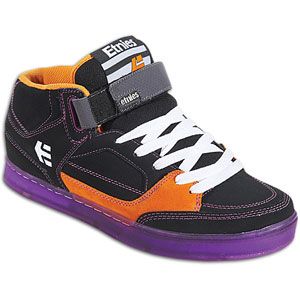 etnies Number Mid   Mens   Skate   Shoes   Black/Purple