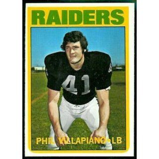 Phil Villapiano 1972 topps card #108 