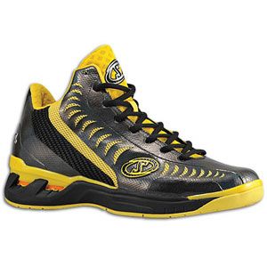 Spalding Threat   Mens   Basketball   Shoes   Black/Yellow