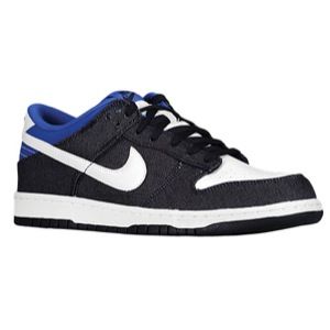 Nike Dunk Low   Mens   Basketball   Shoes   Blackened Blue/White/Gym