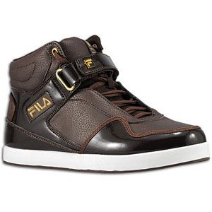 The Fila Displace is a high top sneaker featuring a nubuck or leather