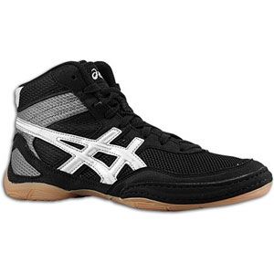 ASICS® Gel Matflex 3   Mens   Wrestling   Shoes   Black/White