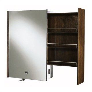 Purist Mirrored Cabinet with Integral Laminar Faucet and Slide Out
