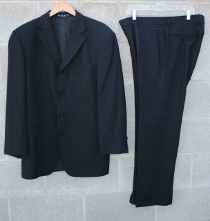 Hugo Boss Mens 100 Wool Sokrates Sigma Suit Jacket Coat Pants Sz 40R