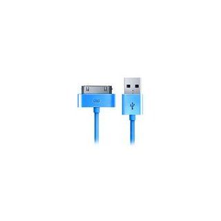USB Sync & Charging Cable (Blue) for Apple ipod cell phone