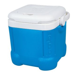 Igloo Ice Cube Cooler 14 Can Capacity Ocean Blue Ice Box Chest Camping