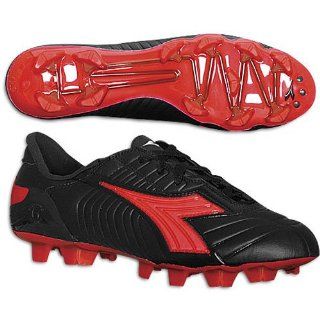 Diadora Mens Nove RTX 12 ( sz. 12.5, Black/Red ) Shoes