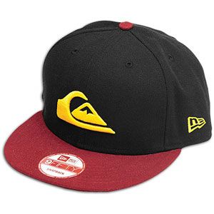 Quiksilver Drone Snapback Cap   Mens   Casual   Clothing   Black/Red