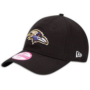 New Era NFL 9Forty Sideline Cap   Womens   Baltimore Ravens   Black