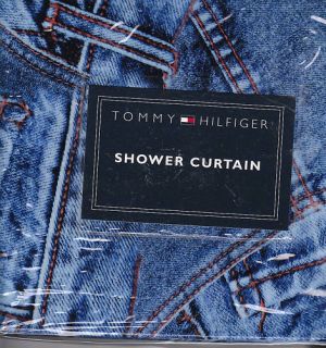 Tommy Hilfiger Tommy Jeans Shower Curtain New