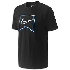 Nike Neon Icon S/S T Shirt   Mens   Casual   Clothing   Black