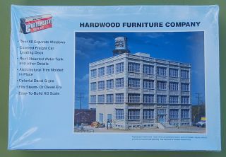 Walthers CornerStone Hardwood Furniture HO Scale Kit